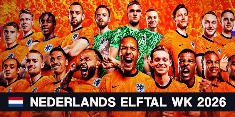 Nederlands elftal wk 2026